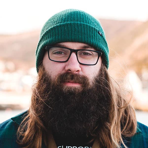 Man's face